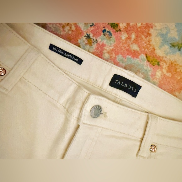 Talbots Slim Ankle Jean - Picture 1 of 5